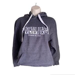 BOGO FREE ☀️Grey Charcoal Hoodie Pompano Beach Small